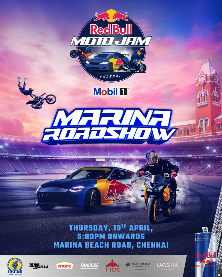 🏍️ Red Bull Moto Jam Parade Hits Chennai Streets Tomorrow!| 2025