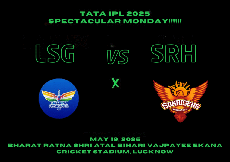 IPL 2025: Must-Win Scenario for LSG, SRH Aim to Finish with Fireworks in Lucknow