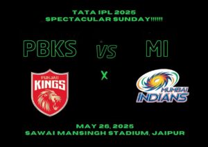 Punjab Kings vs Mumbai Indians IPL 2025