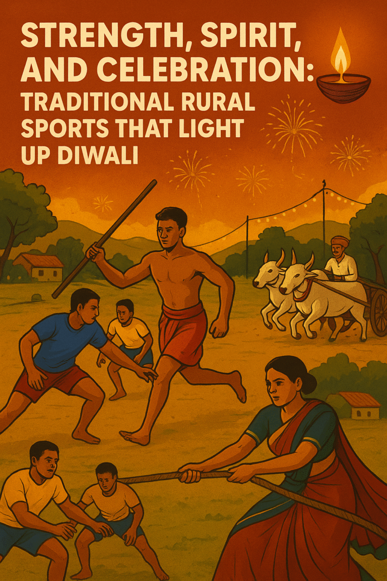 🎆Rural Sports and Diwali: How India’s Villages Celebrate Strength and Spirit | 2025